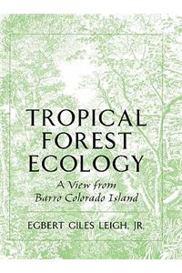 Tropical Forest Ecology: A View from Barro Colorado Island a View from Barro Colorado Island