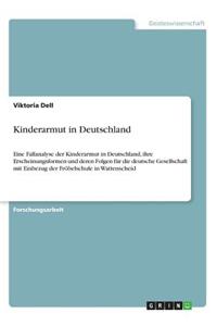 Kinderarmut in Deutschland