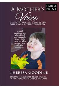 A Mother's Voice - Large Print