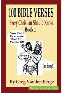 100 Bible Verses Every Christian Should Know