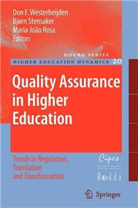 Quality Assurance in Higher Education