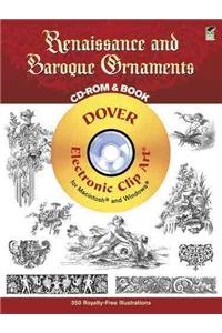 Renaissance and Baroque Ornaments [With CDROM]