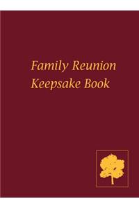 Family Reunion Keepsake Book