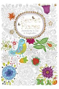 Secret Places (Colouring Book): Adventures in Ink and Imagination