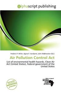 Air Pollution Control ACT