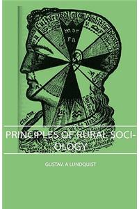 Principles Of Rural Sociology