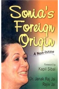 Sonia's Foreign Origin: A Non Issue