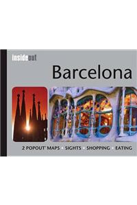 Insideout: Barcelona Travel Guide: Pocket Travel Guide for Barcelona Including 2 Pop-Up Maps