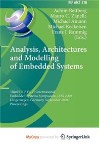 Analysis, Architectures and Modelling of Embedded Systems