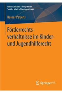 Forderrechtsverhaltnisse Im Kinder- Und Jugendhilferecht