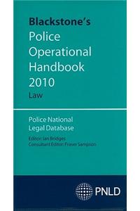 Blackstone's Police Operational Handbook: Law: Police National Legal Database