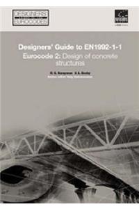 Designers' Guide to EN 1992-1-1 Eurocode 2: Design of Concrete Structures (Common Rules for Buildings and Civil Engineering Structures.)