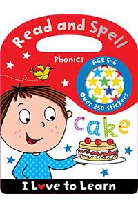 I Love to Learn Phonics Read and Spell