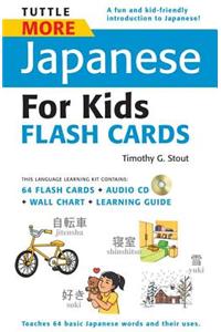 Tuttle More Japanese for Kids Flash Cards