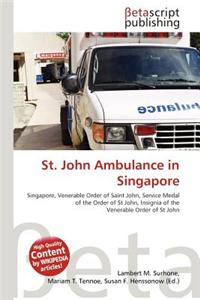St. John Ambulance in Singapore