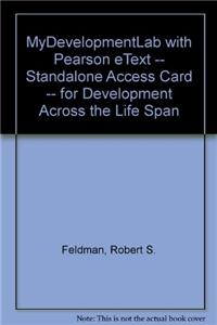 Mydevelopmentlab with Pearson Etext -- Standalone Access Card -- For Development Across the Life Span