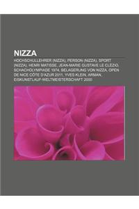 Nizza: Hochschullehrer (Nizza), Person (Nizza), Sport (Nizza), Henri Matisse, Jean-Marie Gustave Le Clezio, Schacholympiade 1