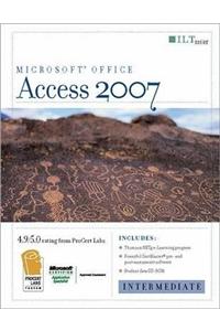 Access 2007: Intermediate + Certblaster & CBT, Student Manual with Data