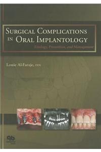 Surgical Complications in Oral Implantology: Etiology, Prevention, and Management