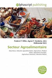Secteur Agroalimentaire