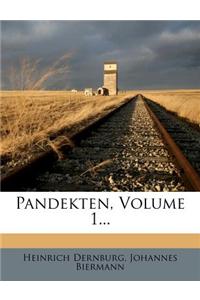 Pandekten, Volume 1...