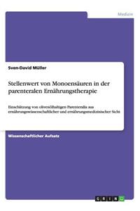 Stellenwert Von Monoensauren in Der Parenteralen Ernahrungstherapie