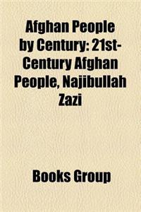 Afghan People by Century: 21st-Century Afghan People, Najibullah Zazi