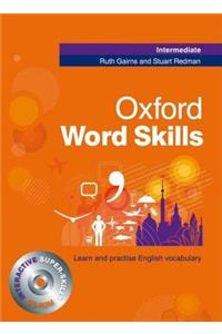 Oxford Word Skills Intermediate: Student's Pack (Book and CD-ROM)