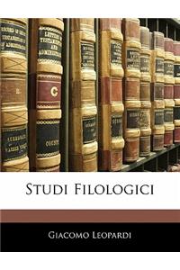 Studi Filologici
