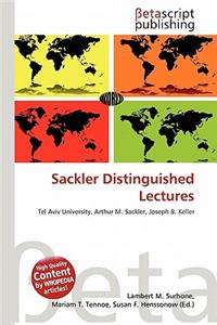 Sackler Distinguished Lectures