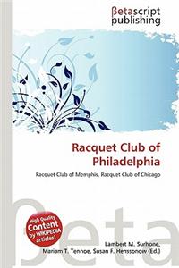 Racquet Club of Philadelphia
