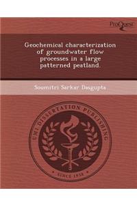 Geochemical Characterization of Groundwater Flow Processes in a Large Patterned Peatland.