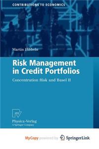 Risk Management in Credit Portfolios