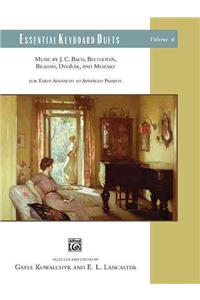 Essential Keyboard Duets, Vol 6: Music by J. C. Bach, Beethoven, Brahms, Dvorak, and Mozart, Comb Bound Book