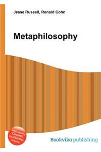 Metaphilosophy