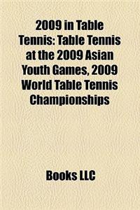 2009 in Table Tennis: Table Tennis at the 2009 Asian Youth Games
