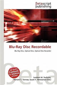 Blu-Ray Disc Recordable