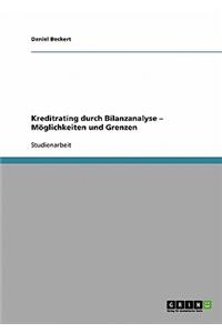 Kreditrating Durch Bilanzanalyse - Moglichkeiten Und Grenzen