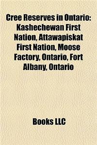 Cree Reserves in Ontario