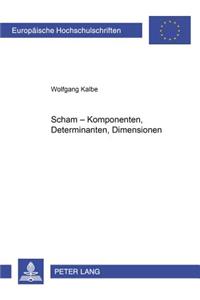 Scham - Komponenten, Determinanten, Dimensionen