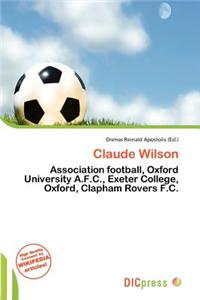 Claude Wilson