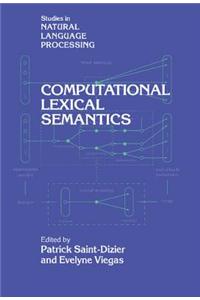 Computational Lexical Semantics