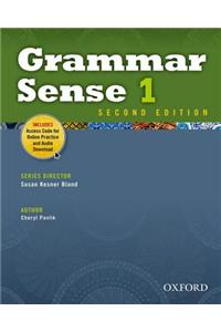Grammar Sense 1 Student Book with Online Practice Access Code Card