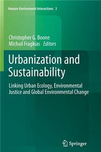 Urbanization and Sustainability