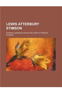 Lewis Atterbury Stimson