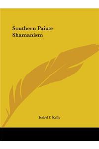 Southern Paiute Shamanism