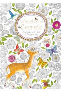 Woodland Secrets (Colouring Book): Adventures in Ink and Imagination
