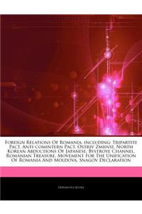 Articles on Foreign Relations of Romania, Including: Tripartite Pact, Anti-Comintern Pact, Ostriv Zmiinyi, North Korean Abductions of Japanese, Bystro