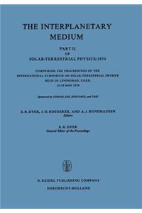 Interplanetary Medium