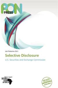 Selective Disclosure